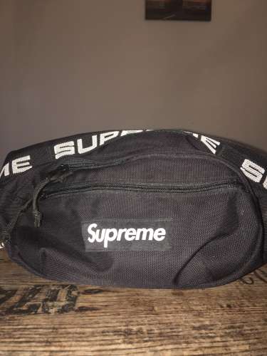 Waist bag Supreme SS18 black