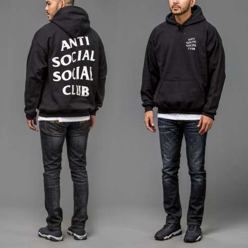 Anti Social Social Club “ASSC” hoodie black