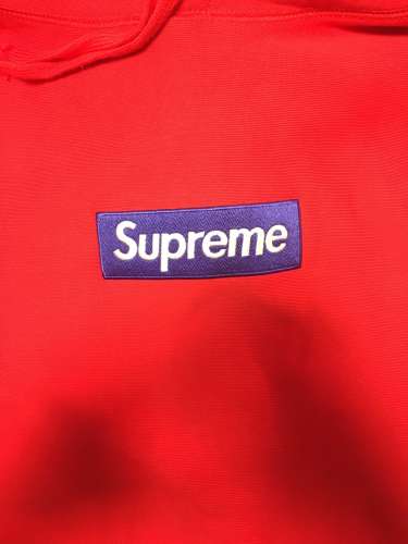 Supreme box logo red S