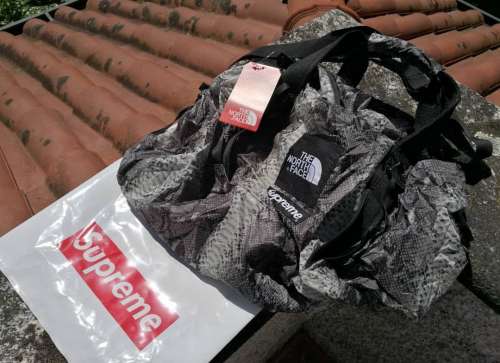 Duffle bag Supreme x The North Face Snakeskin BLACK