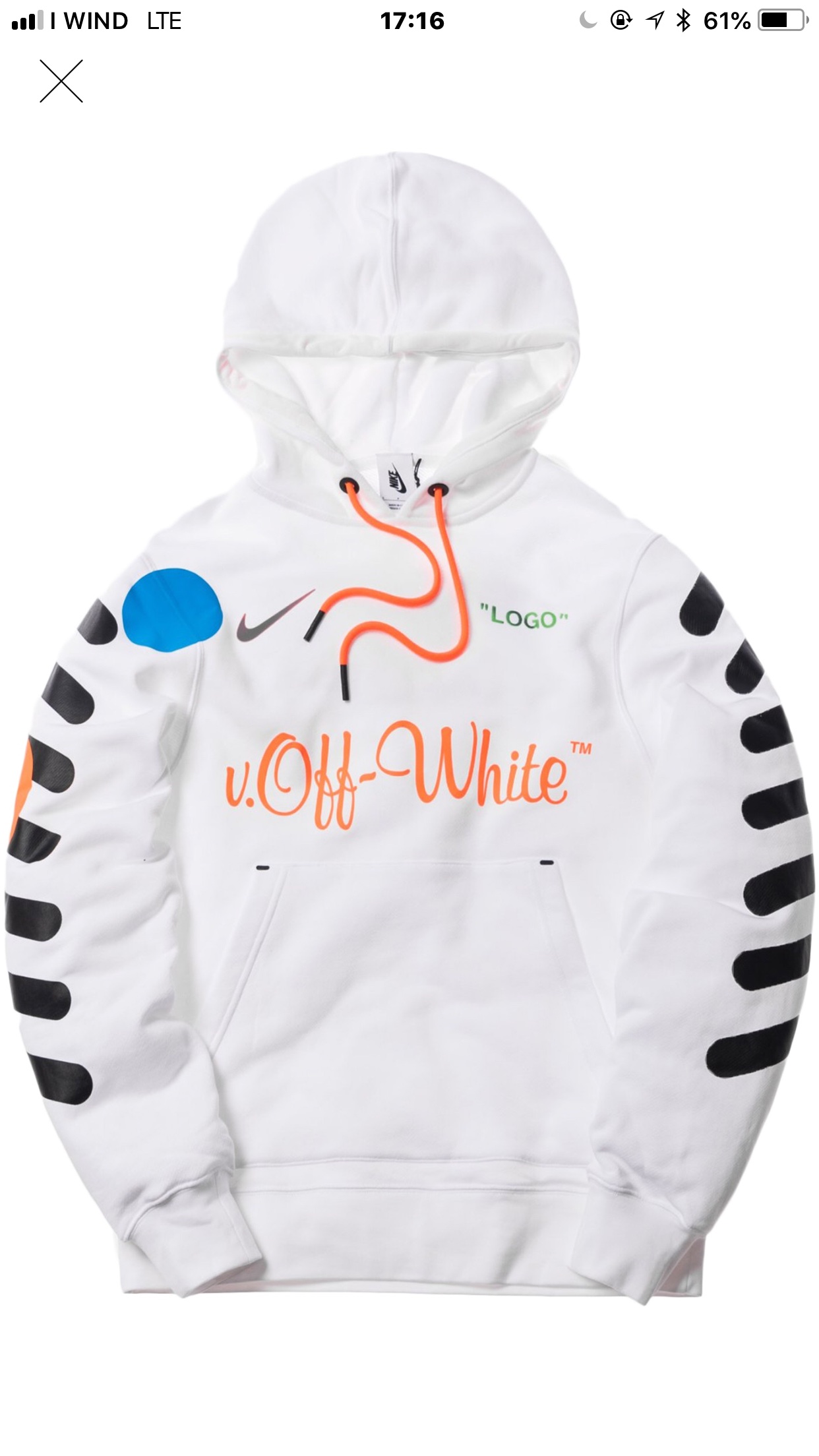 WTS Hoodie Nike x Off White - Meetapp
