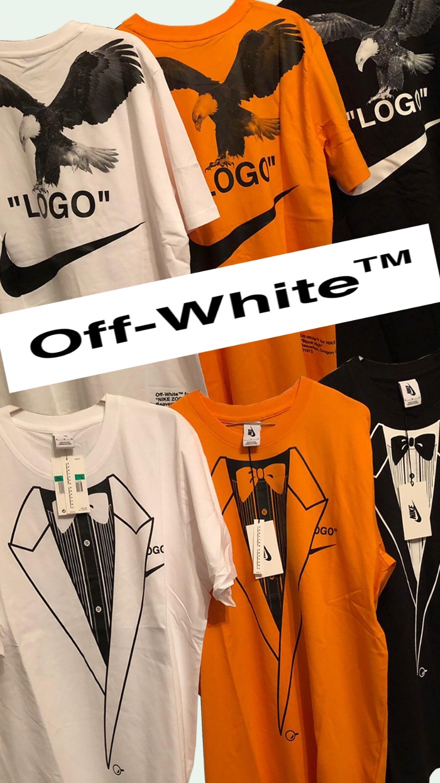 Nike X Off White Logo Tee Meetapp