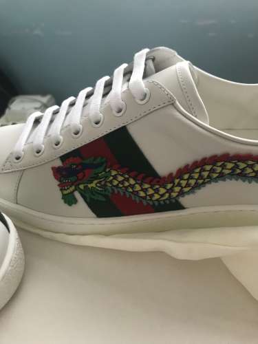 Gucci ace sneakers dragon size 7
