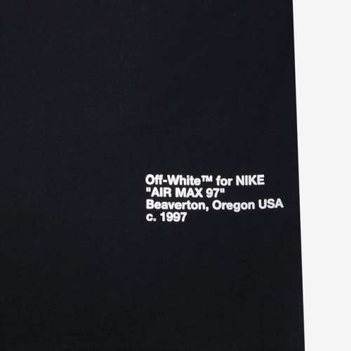 Illinois sátira tienda Nike x OFF-WHITE NRG A6 Tee Black/White t-shirt - Meetapp