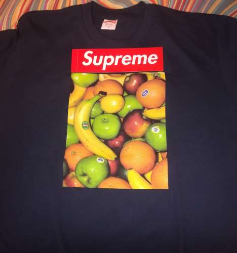 Tee fruit supreme colorway blue navy size M