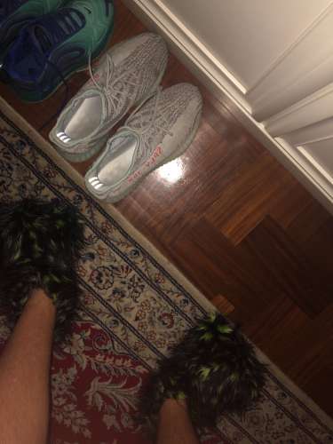 Scambio yeezy Boost 350 blue tint