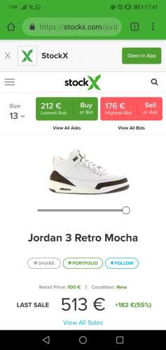 Jordan 3 retro dark mocha