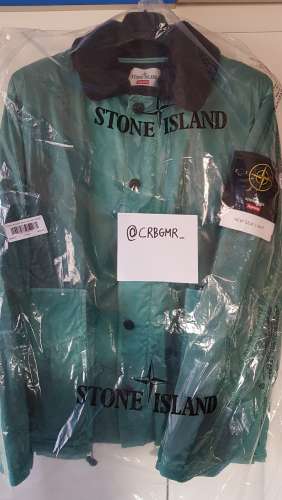 Supreme/stone island new silk light jacket