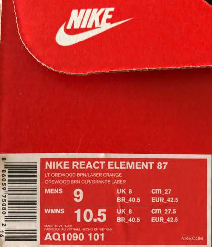 Nike React Element 87