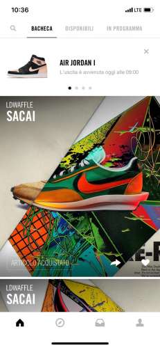 Nike Sacai LDW Waffle Varsity Blue
