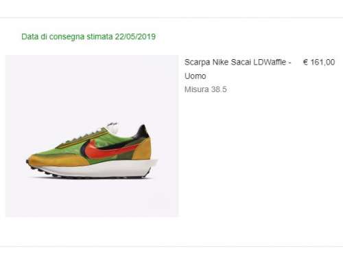Nike x Sacai Waffle Green