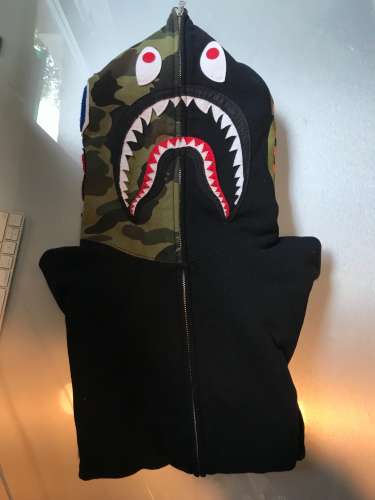 Bape shark hoodie