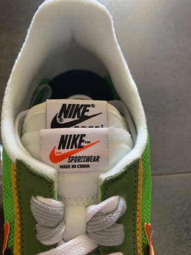 WTS Nike x sacai ldwaffle Green