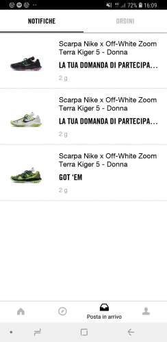 Nike zoom Terra x Off-white GREEN Sz 41 woman (42 man)