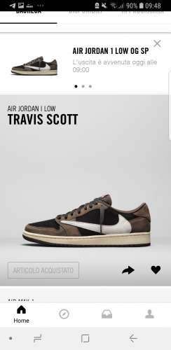 Jordan 1 low Travis scott