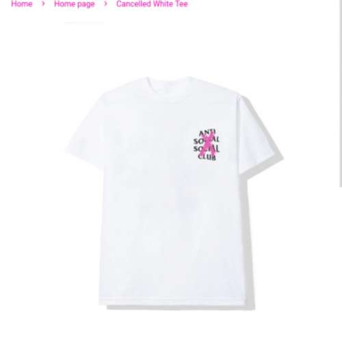 ASSC CANCELLED WHITE TEE