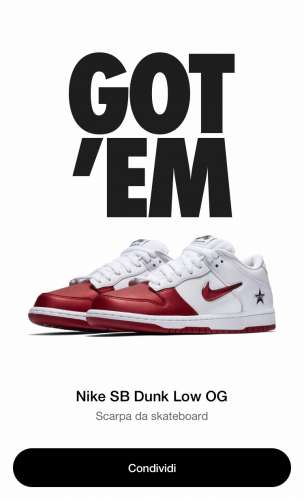 Nike SB Dunk Low x supreme