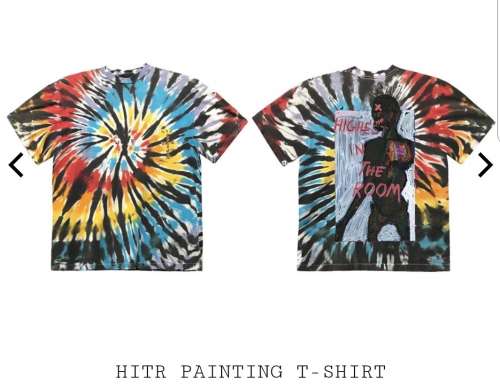 Travis Scott Tshirt "Hitr Painting"