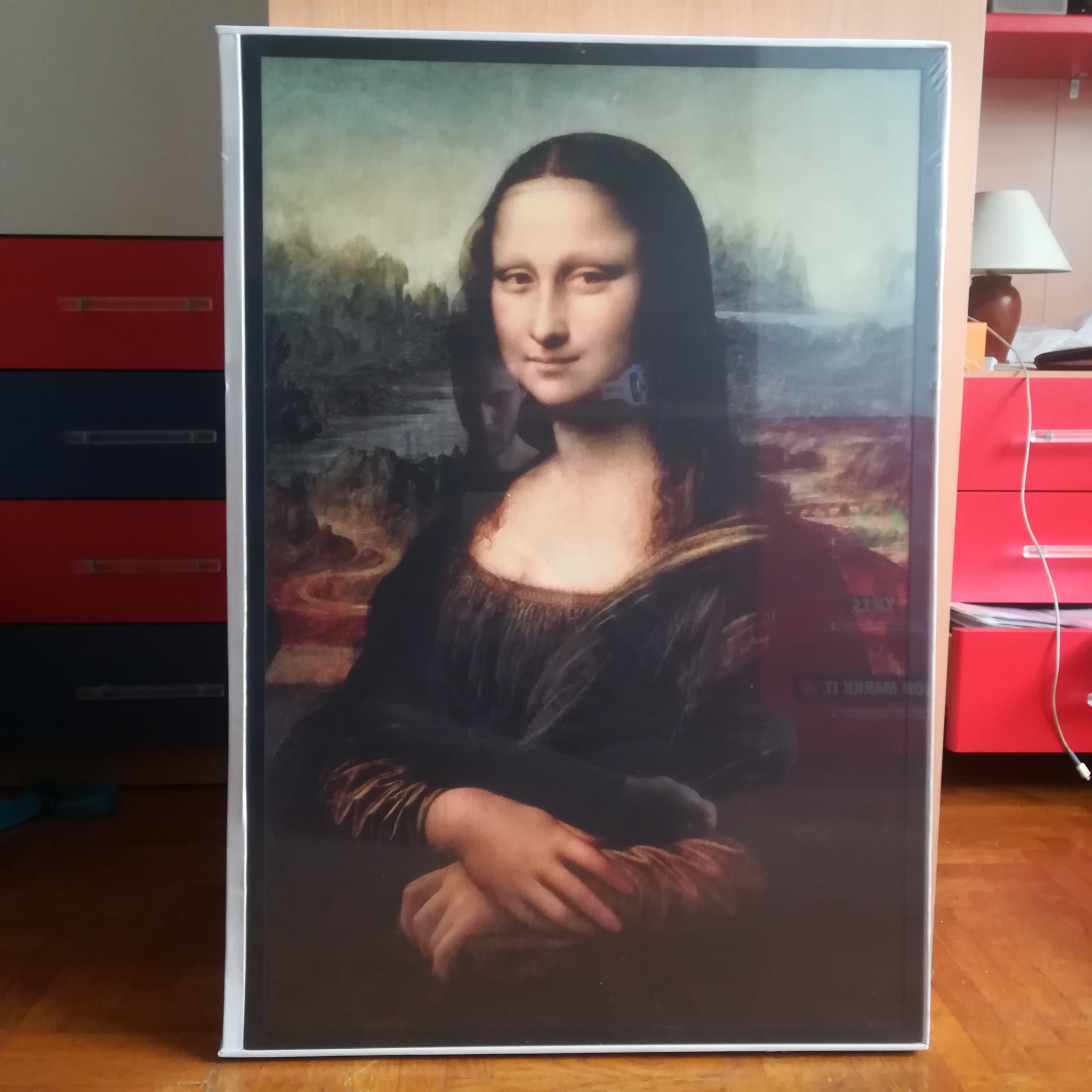 Mona Lisa 🖼️🖌️ Virgil Abloh x IKEA MARKERAD DISPONIBLE #monalisa  #monnalisa #offwhite #virgil #virgilabloh #ikea #ikeamarkerad…