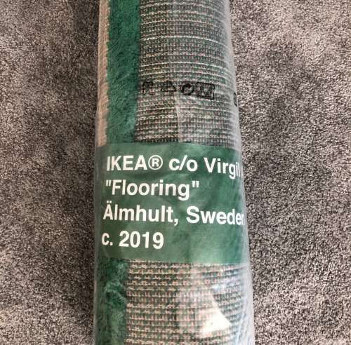 IKEA x Off-White tappeto wet grass
