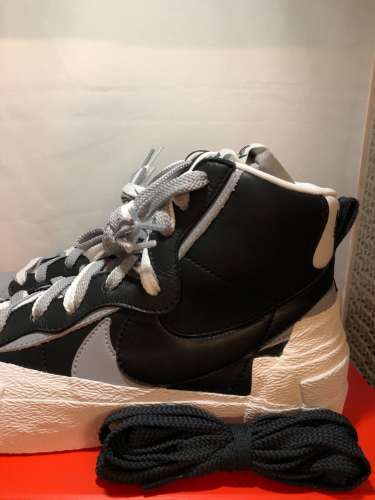 Nike Blazer Mid Sacai Black Grey
