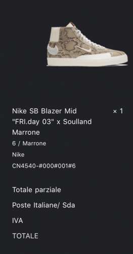 Nike Sb Blazer Soulland Fri.Day 38.5