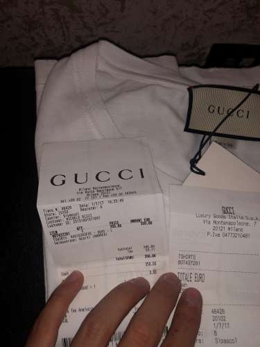 Gucci white Logo T-Shirt