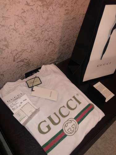 Gucci white Logo T-Shirt