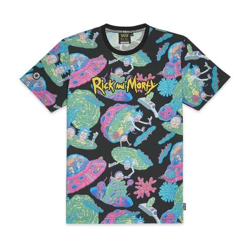 OCTOPUS THA SUPREME RICK & MORTY OUTER SPACE TEE