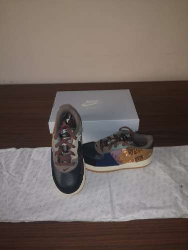 WTS Air Force 1 travis scott fossil size 26 ds