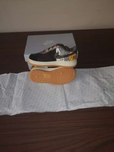 WTS Air Force 1 travis scott fossil size 26 ds