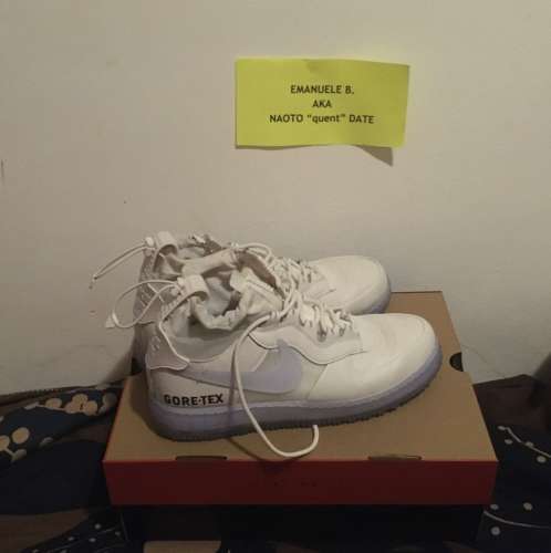 WTS AF1 GORETEX HIGH USATE 3 VOLTE 150++ US 12