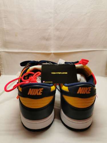 Nike Dunk Low Offwhite University Gold