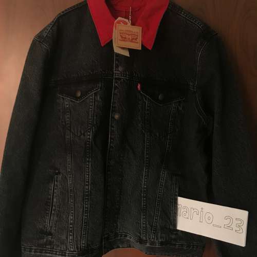 Jordan x Levi’s Black trucker jacket (Reversible)