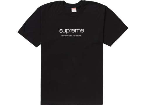 WTS Supreme Shop tee black
