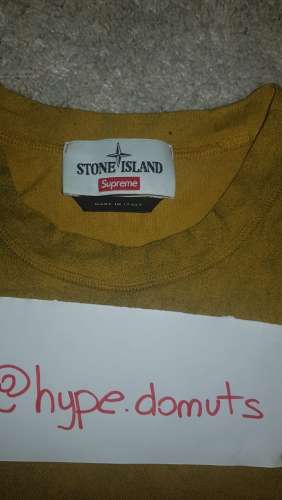 Vendo tee supreme x stone island size m