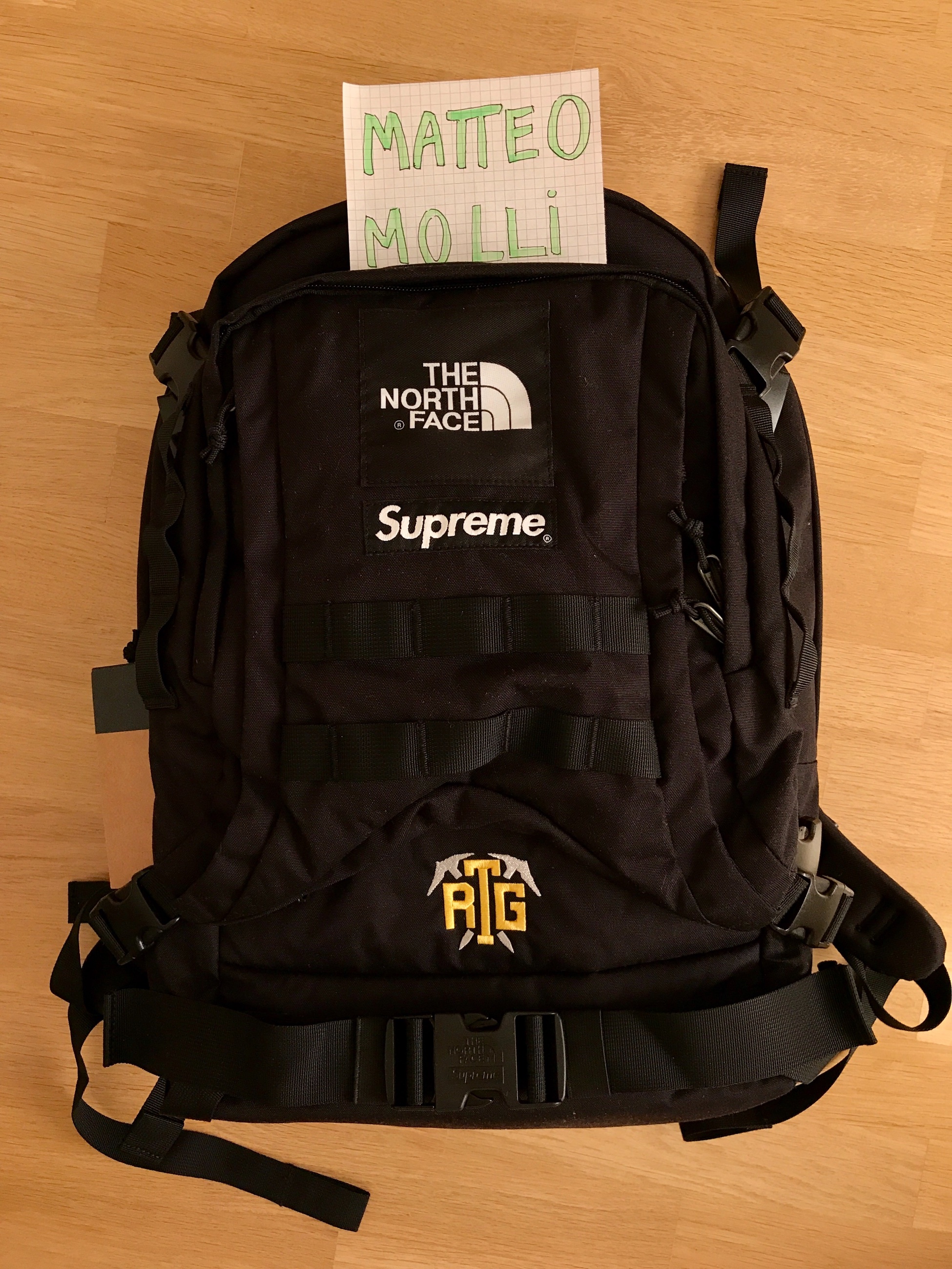 Supreme x The North Face RTG Backpack Black - Meetapp