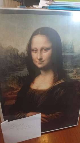 Quadro Mona Lisa Off White