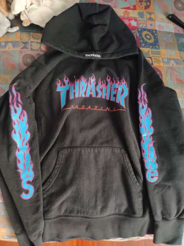 Supreme Thrasher SS15 hoodie flame