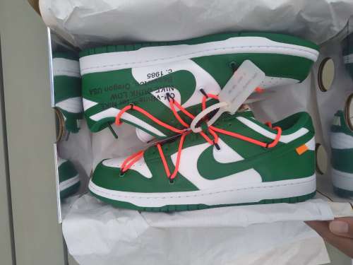 WTS DUNK X OFF WHITE GREEN