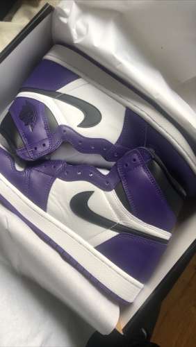 Jordan 1 court purple 43