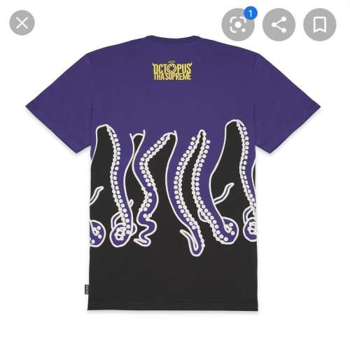 Cerco octopus tha supreme t shirt  M L O S