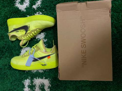 Nike Air Force Off White Volt 41 - US 8