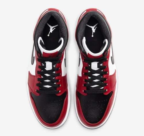 Air Jordan 1 Mid 'Chicago Black Toe' (2020)