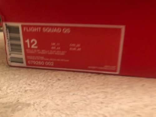 Nike flight squd Ds US12