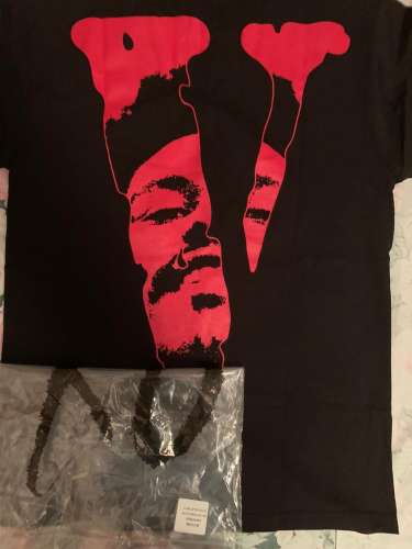 The Weeknd x Vlone After Hours Blood Drip Tee Black