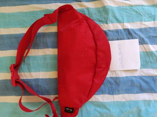 Supreme waist bag ss19 red