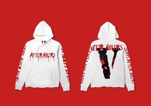 Vlone x the weeknd “what happens after hour” hoodie
