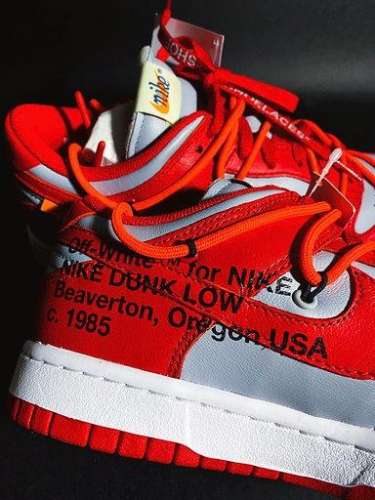 Nike SB Dunk x Off White “University Red”