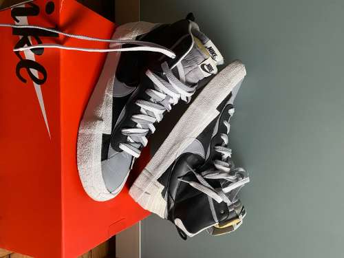 Nike Blazer Sacai White Grey